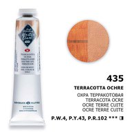 435 Охра терракотовая - Пигментный состав: P.W.4 P.Y.43 P.R.102. Серия масляных красок «Мастер-Класс» разработана с учетом требований профессиональных художников.  
Масляные краски изготавливаются по традиционным рецептурам на основе высококачественных пигментов, связующего – специально обработанн…