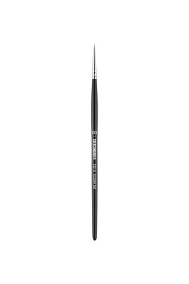 Кисть Sketchmarker Серия 132 синтетика под колонок круглая ручка короткая №00