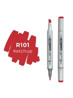 Маркер для скетчинга спиртовой Sketchmarker Classic R101 Кетчуп