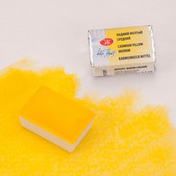 Пигментный состав: 
 P.Y.35 
Светостойкость: ***  - светостойкие краски Укрывистость: ■  - не прозрачные краски  Устойчивость к смыванию: ∆  - легкосмываемые с бумаги      Профессиональные художественных акварельные краски «Белые ночи» представляют собой тонкодисперсные суспензии пигментов и напо…