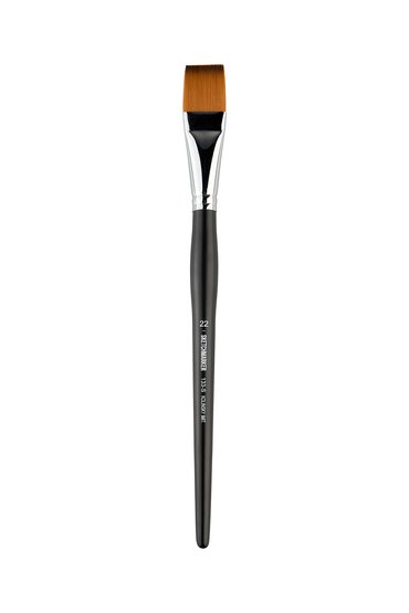 Кисть Sketchmarker Серия 133 синтетика под колонок плоская ручка короткая №22