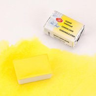 Пигментный состав: 
 P.Y.35 
Светостойкость: ***  - светостойкие краски Укрывистость: □■  - полупрозрачные краски Устойчивость к смыванию: ∆ ∕▲  - смываемые      Профессиональные художественных акварельные краски «Белые ночи» представляют собой тонкодисперсные суспензии пигментов и наполнителей в…