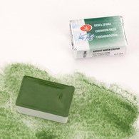 Пигментный состав: 
 P.G.17 
Светостойкость: ***  - светостойкие краски Укрывистость: ■  - не прозрачные краски  Устойчивость к смыванию: ∆  - легкосмываемые с бумаги 
Грануляция: G  - гранулирующие краски    Профессиональные художественных акварельные краски «Белые ночи» представляют собой тонк…