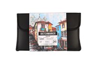 Набор маркеров для скетчинга Sketchmarker Classic Main Set 24 цв. в текстильном органайзере