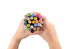 Набор маркеров для скетчинга Sketchmarker Classic Main Set 24 цв. в текстильном органайзере