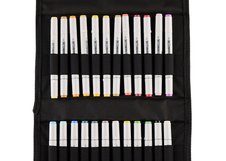 Набор маркеров для скетчинга Sketchmarker Classic Main Set 24 цв. в текстильном органайзере