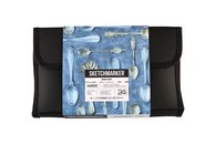 Набор маркеров для скетчинга Sketchmarker Classic Gray Set 24 цв. в текстильном органайзере