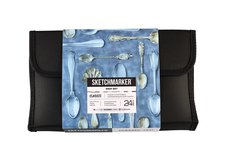 Набор маркеров для скетчинга Sketchmarker Classic Gray Set 24 цв. в текстильном органайзере