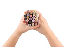 Набор маркеров для скетчинга Sketchmarker Classic Portrait Set 24 цв. в текстильном органайзере