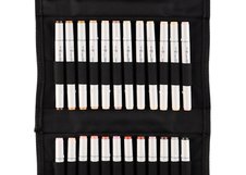Набор маркеров для скетчинга Sketchmarker Classic Portrait Set 24 цв. в текстильном органайзере