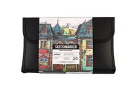 Набор маркеров для скетчинга Sketchmarker Classic Architecture Set 24 цв. в текстильном органайзере