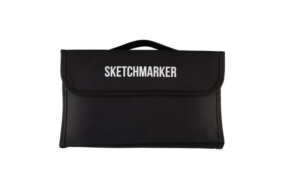 Набор маркеров для скетчинга Sketchmarker Classic Nature Set 24 цв. в текстильном органайзере