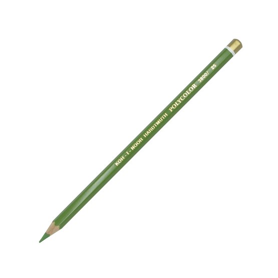 Карандаш художественный цветной Polycolor "KOH-I-NOOR" 3800, 12 шт/уп, сочный зеленый