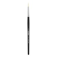 Кисть для акрила Sketchmarker 351 жесткая синтетика круглая ручка короткая №4
