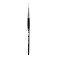 Кисть для акрила Sketchmarker 351 жесткая синтетика круглая ручка короткая №5