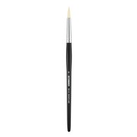 Кисть для акрила Sketchmarker 351 жесткая синтетика круглая ручка короткая №6