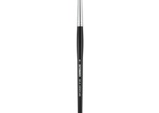 Кисть для акрила Sketchmarker 351 жесткая синтетика круглая ручка короткая №6