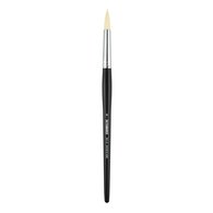 Кисть для акрила Sketchmarker 351 жесткая синтетика круглая ручка короткая №8