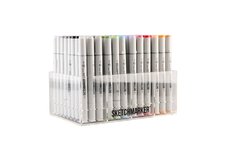 Набор маркеров для скетчинга Sketchmarker Classic Big Studio Set 96 цв. в пластик. органайзере