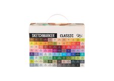 Набор маркеров для скетчинга Sketchmarker Classic Big Studio Set 96 цв. в пластик. органайзере