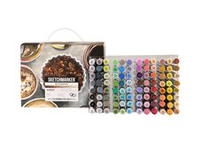 Набор маркеров для скетчинга Sketchmarker Classic Big Studio Set 96 цв. в пластик. органайзере