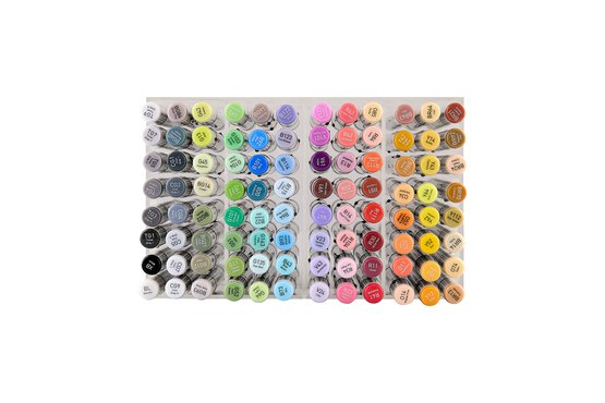 Набор маркеров для скетчинга Sketchmarker Classic Big Studio Set 96 цв. в пластик. органайзере