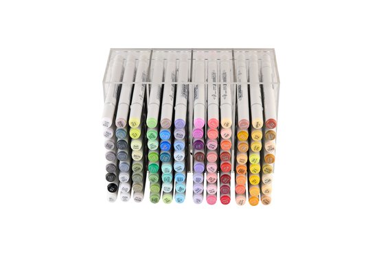 Набор маркеров для скетчинга Sketchmarker Classic Big Studio Set 96 цв. в пластик. органайзере