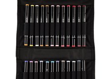 Набор маркеров для скетчинга Sketchmarker Brush Pro Fashion Set 24 цв. в текстильном органайзере