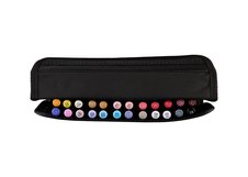 Набор маркеров для скетчинга Sketchmarker Brush Pro Fashion Set 24 цв. в текстильном органайзере