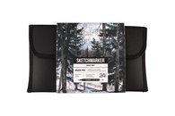 Набор маркеров для скетчинга Sketchmarker Brush Pro Gray Set 24 цв. в текстильном органайзере