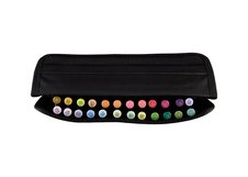 Набор маркеров для скетчинга Sketchmarker Brush Pro Botanical Set 24 цв. в текстильном органайзере