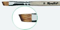 1Т64 Roubloff Кисть синтетика имитация мангуста наклонная, ручка короткая № 8