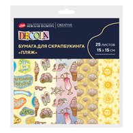Разноцветная бумага - основа для создания коллажей в техниках скрапбукинг и кардмейкинг. Предназначена для оформления открыток, фотоальбомов, коробок, блокнотов и других скрап-объектов, а так же упаковки небольших подарков.

Размер: 15х15  см
Плотность: 160 г/м2.
Односторонние. 
5 сюжетов, 25 листо…