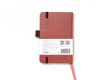 Блокнот для зарисовок Sketchmarker 140г/кв.м 9*14см 80л твердая обложка Красный винтаж