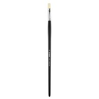 Кисть для акрила Sketchmarker 352L жесткая синтетика плоская удлиненная ручка длинная №10