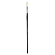 Кисть для акрила Sketchmarker 352L жесткая синтетика плоская удлиненная ручка длинная №12