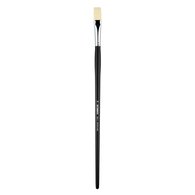 Кисть для акрила Sketchmarker 352L жесткая синтетика плоская удлиненная ручка длинная №14