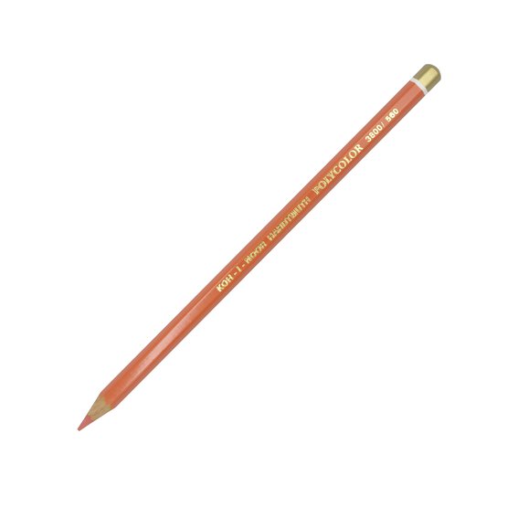 Карандаш художественный цветной Polycolor "KOH-I-NOOR" 3800, 12 шт/уп, лососевый темный