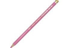 Карандаш художественный цветной Polycolor "KOH-I-NOOR" 3800, 12 шт/уп, франц. розовый светл