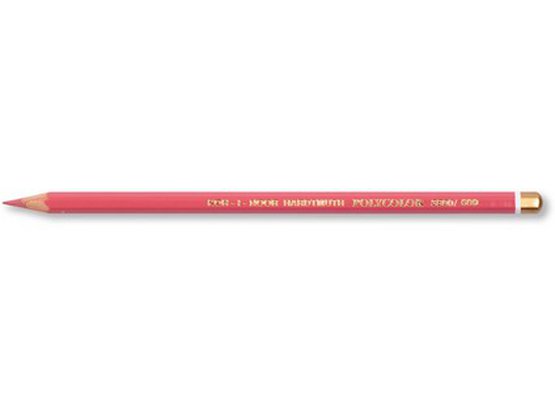 Карандаш художественный цветной Polycolor "KOH-I-NOOR" 3800, 12 шт/уп, античный розовый
