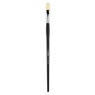 Кисть для акрила Sketchmarker 353L жесткая синтетика овальная удлиненная ручка длинная №16