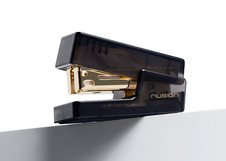 Набор мини-степлер NuSign "Golden Peak", для скоб № 24/6 и 26/6, скобы в комплекте, блистер