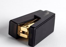 Набор мини-степлер NuSign "Golden Peak", для скоб № 24/6 и 26/6, скобы в комплекте, блистер