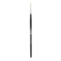 Кисть для акрила Sketchmarker 341 синтетика мягкая круглая ручка короткая №1