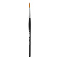 Кисть для акрила Sketchmarker 341 синтетика мягкая круглая ручка короткая №4