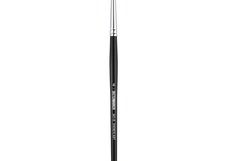 Кисть для акрила Sketchmarker 341 синтетика мягкая круглая ручка короткая №4