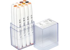 Набор маркеров  TOUCH BRUSH Skin Tones 12цв. телесные тона