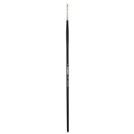 Кисть для акрила Sketchmarker 343 синтетика мягкая овальная ручка длинная №2