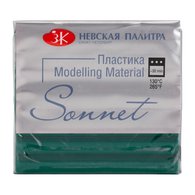 Цвет: изумрудный. Полимерная глина (пластика) ТМ "Sonnet" подходит для лепки бижутерии, фигурок, миниатюр и прочего. Становится пластичной и податливой после активного разминания. Запекать в духовом шкафу при температуре 130°С 10-30 минут (в зависимости от толщины изделия). Окрашивается художествен…