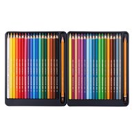 Набор из 36 цветных карандашей POLYCOLOR в картонной коробке дополнен точилкой и и двумя чернографитными карандашами серии 1500.
POLYCOLOR - профессиональные цветные карандаши для художественных и графических работ,
где важна четкость линий и точность передачи цвета.
Корпус карандашей изготовлен из…